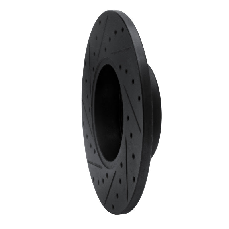 R1 Concepts R1 67-70 American Motors Javelin Front Right Drilled & Slotted Black Brake Rotor