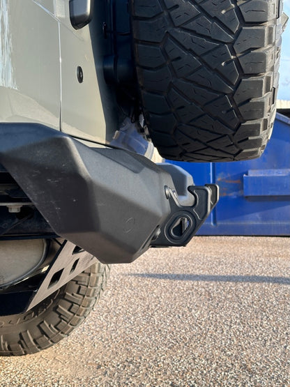 Rival 4x4 Rival 2018-2026 Jeep Wrangler JL  Rear Aluminum Stubby Bumper