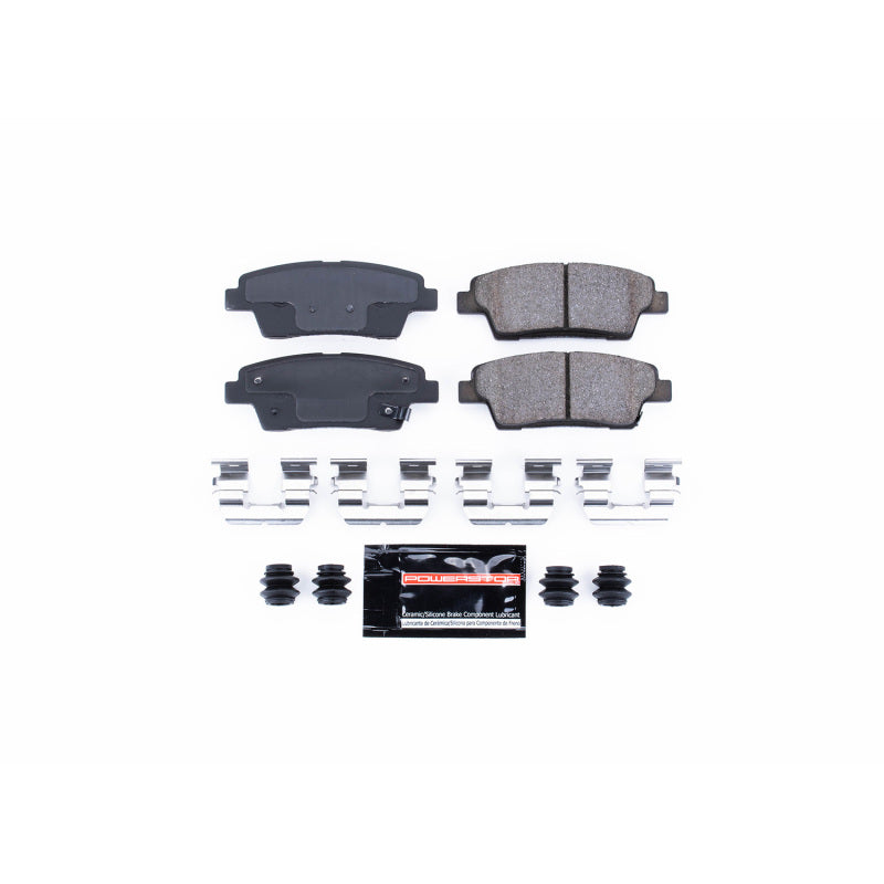 PowerStop Power Stop 17-19 Genesis G80 Rear Z23 Evolution Sport Brake Pads w/Hardware
