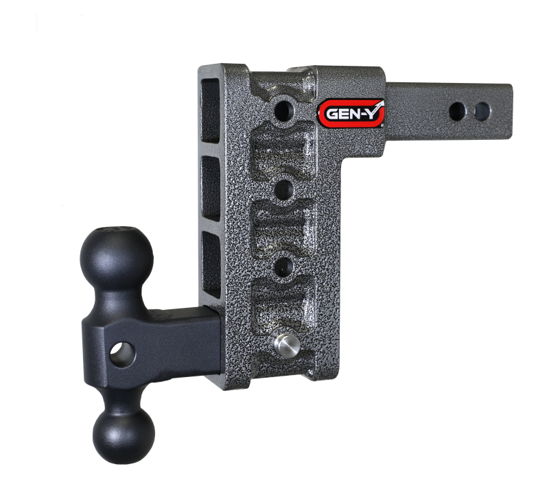 GEN-Y Hitch Gen-Y Mega Duty 2in Shank 7.5in Drop 1.5K TW 10K Hitch w/GH-031 Dual-Ball