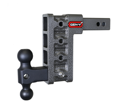 GEN-Y Hitch Gen-Y Mega Duty 2in Shank 7.5in Drop 1.5K TW 10K Hitch w/GH-031 Dual-Ball