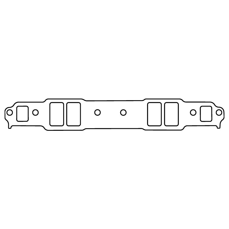 Cometic Gasket Cometic Chevy Gen1 Small Block V8 .020in Fiber Intake Mani Gskt Set-1.240in x 2.100in Rectangle Port