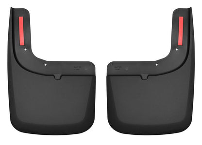 Husky Liners 2017 Ford F-250 / F-350 Super Duty Black Front Mud Guards (w/Flares)