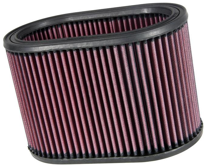 K&N Engineering K&N Oval Air Filter - 8-7/8in L 5-1/4in W 6in H