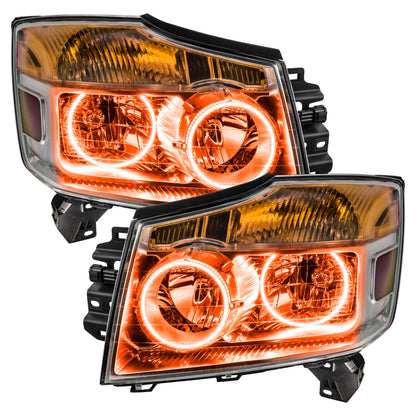 ORACLE Lighting Oracle Nissan Armada 08-15 Halo Kit - ColorSHIFT w/ BC1 Controller