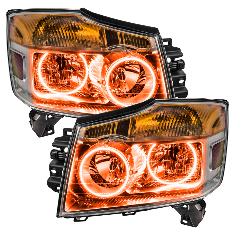 ORACLE Lighting Oracle Nissan Titan 04-07 Halo Kit - ColorSHIFT