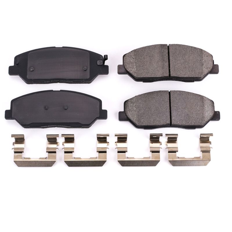 PowerStop Power Stop 09-11 Hyundai Genesis Front Z17 Evolution Ceramic Brake Pads w/Hardware