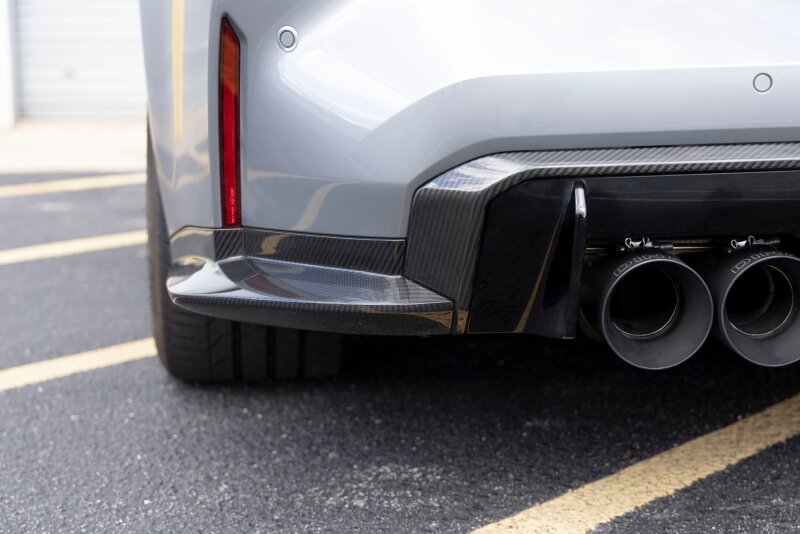 Dinan 21-27 BMW M3 (G80) Carbon Fiber Rear Side Splitters - Set