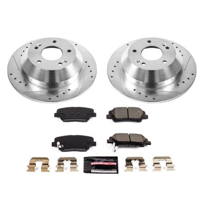 PowerStop Power Stop 10-18 Hyundai Santa Fe Rear Z23 Evolution Sport Brake Kit