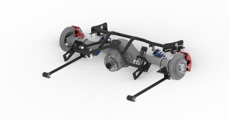 Ridetech 64-66 Ford Mustang Complete Air Suspension System w/ Pin Spindles