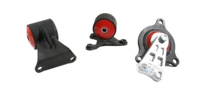 Innovative Mounts Innovative 02-06 Acura RSX K-Series/Base Automatic Black Aluminum Replacement Mount Kit 75A Bushings