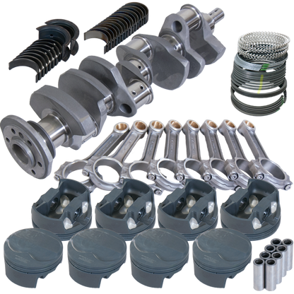 Eagle Chevy 350 3.750in Crank 6.000in I-Beam Rods 6cc Dome 4.040in Pistons Rotating Assembly