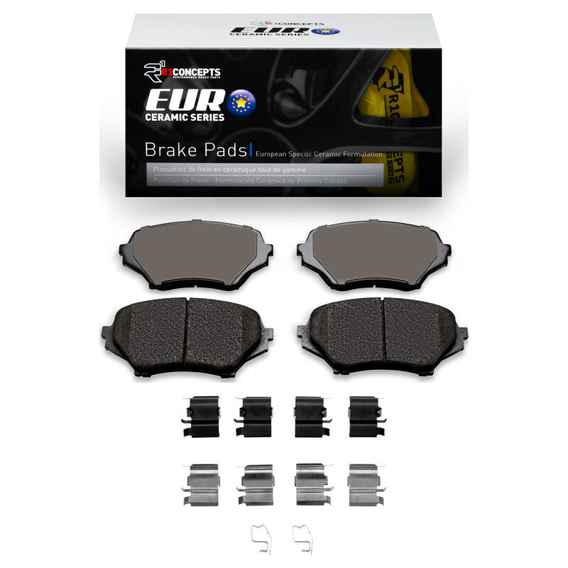 R1 Concepts R1 06-15 Mazda MX-5 Miata Front Euro Ceramic Pads & Hardware Kit