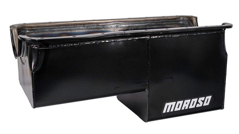 Moroso Ford 429-460 (w/Rear Sump) Off-Road Deep Wet Sump 8qt 10.75in Steel Oil Pan