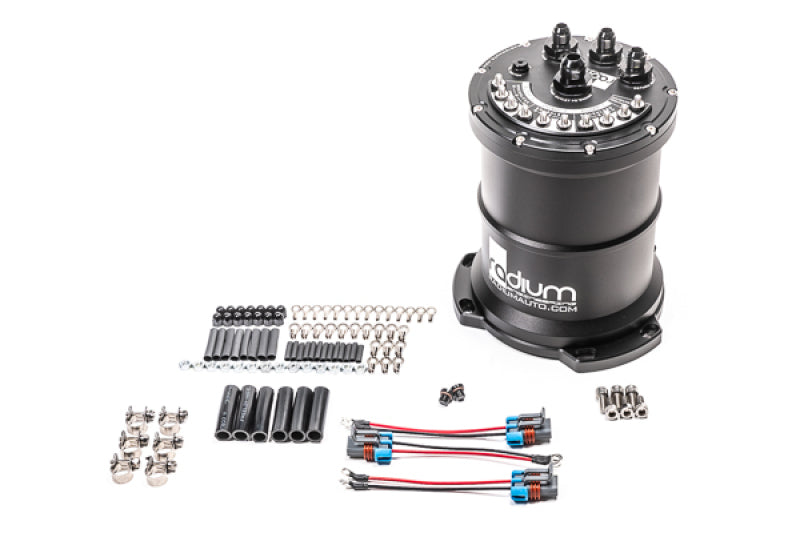 Radium Engineering Radium Multi-Pump Fuel Surge Tank Fits Walbro F90000267/274/285 (Pumps Not Included)