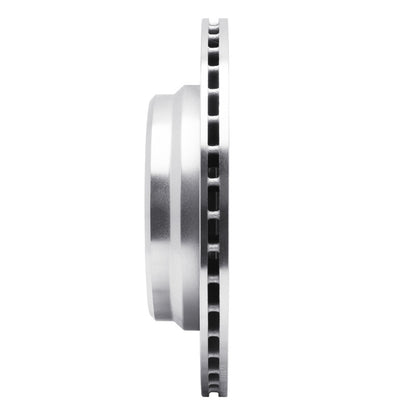 R1 Concepts R1 96-03 BMW 530I Rear Left Drilled & Slotted Silver Brake Rotor