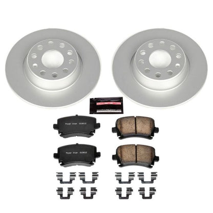 PowerStop Power Stop 06-09 Audi A3 Rear Z23 Evolution Sport Coated Brake Kit