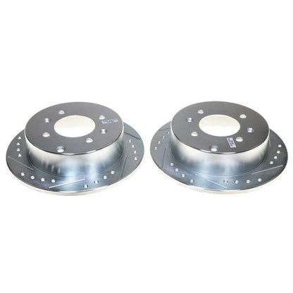 PowerStop Power Stop 01-05 Kia Optima Rear Evolution Drilled & Slotted Rotor - Pair