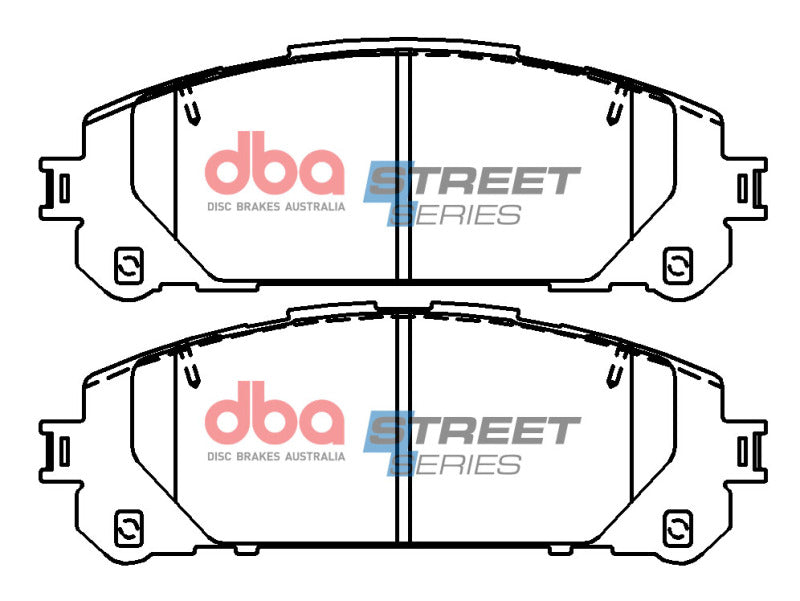 DBA 20-22 Toyota Highlander Front Street Series Brake Pads