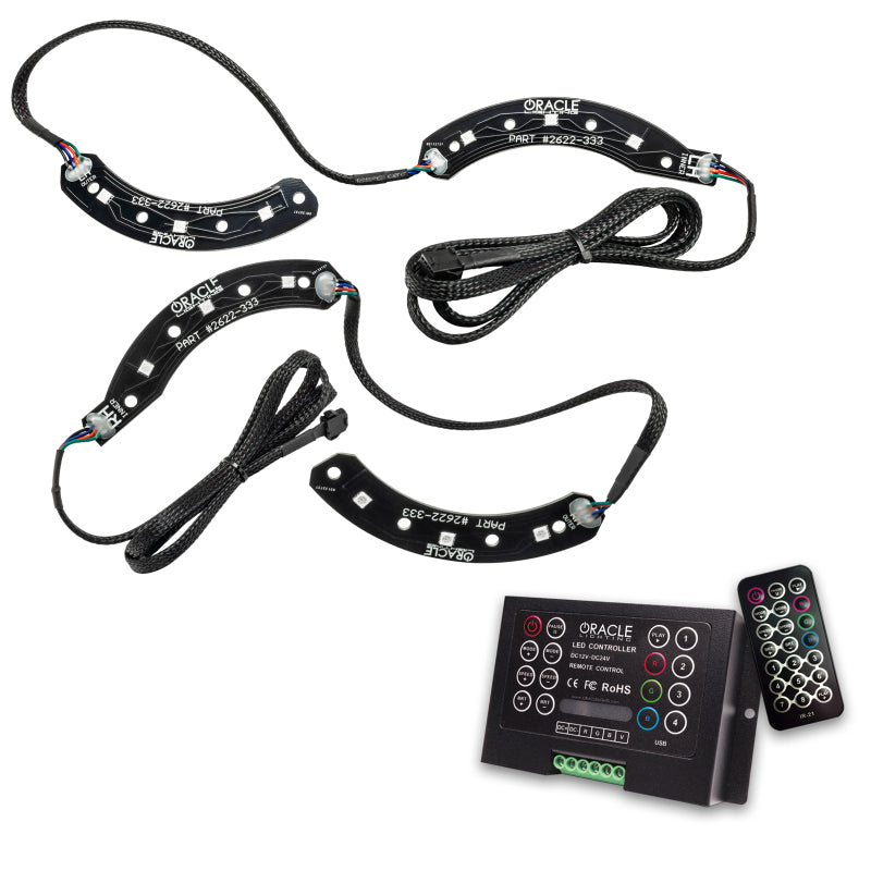 ORACLE Lighting Oracle 14-15 Chevy Camaro RS Headlight DRL Upgrade Kit - ColorSHIFT w/ 2.0 Controller