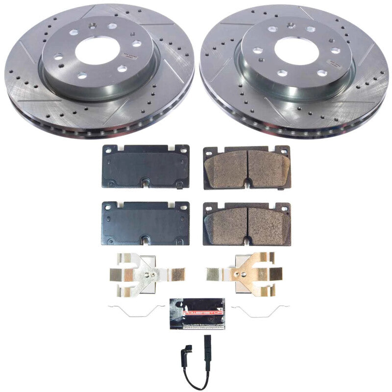 PowerStop Power Stop 23-24 Chevrolet Colorado Front Z23 Evolution Brake Kit