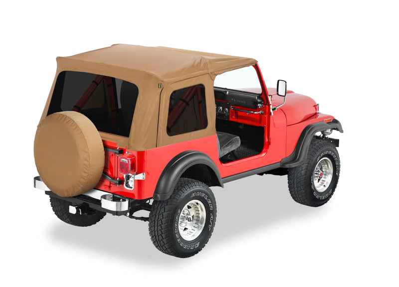 Bestop 76-86 Jeep Cj7 / 87-95 Wrangler YJ Supertop Classic (Spice Tinted Windows)