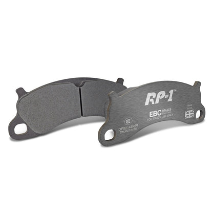 EBC Racing 10-12 Porsche 911 (991) Carrera S 3.8L (Cast Iron Rotors Only) RP-1 Race Front Brake Pads