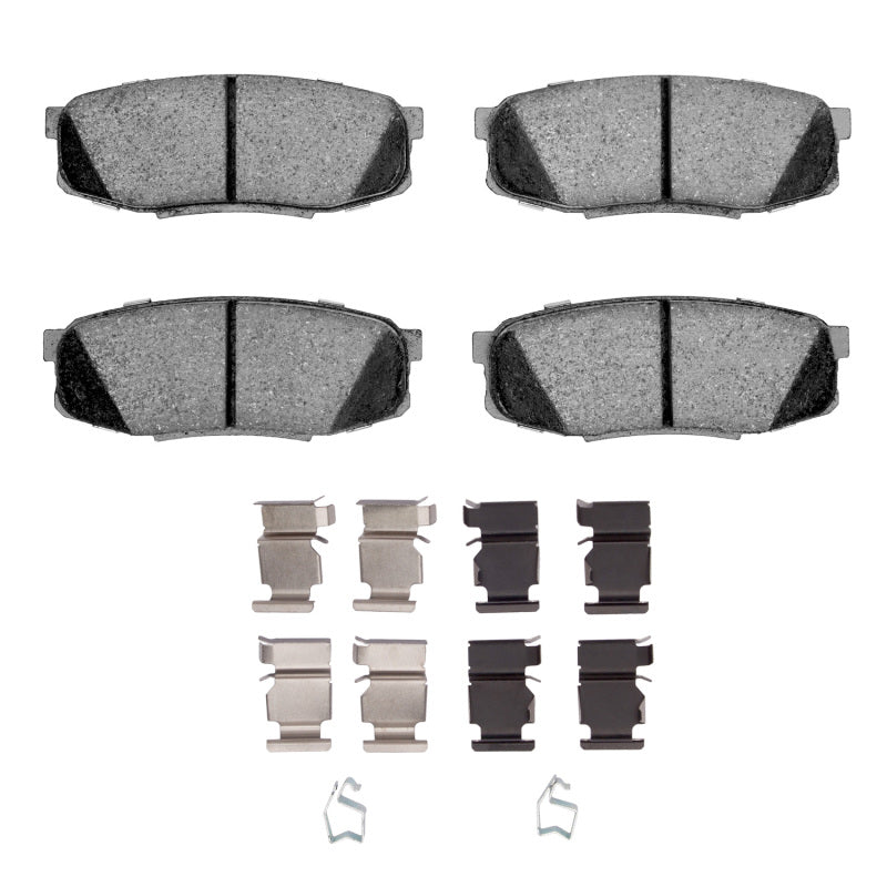 R1 Concepts R1 07-22 Lexus LX570 Rear Semi Met Pads & Hardware Kit