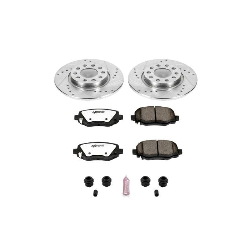 PowerStop Power Stop 15-17 Chrysler 200 Rear Z36 Truck & Tow Brake Kit