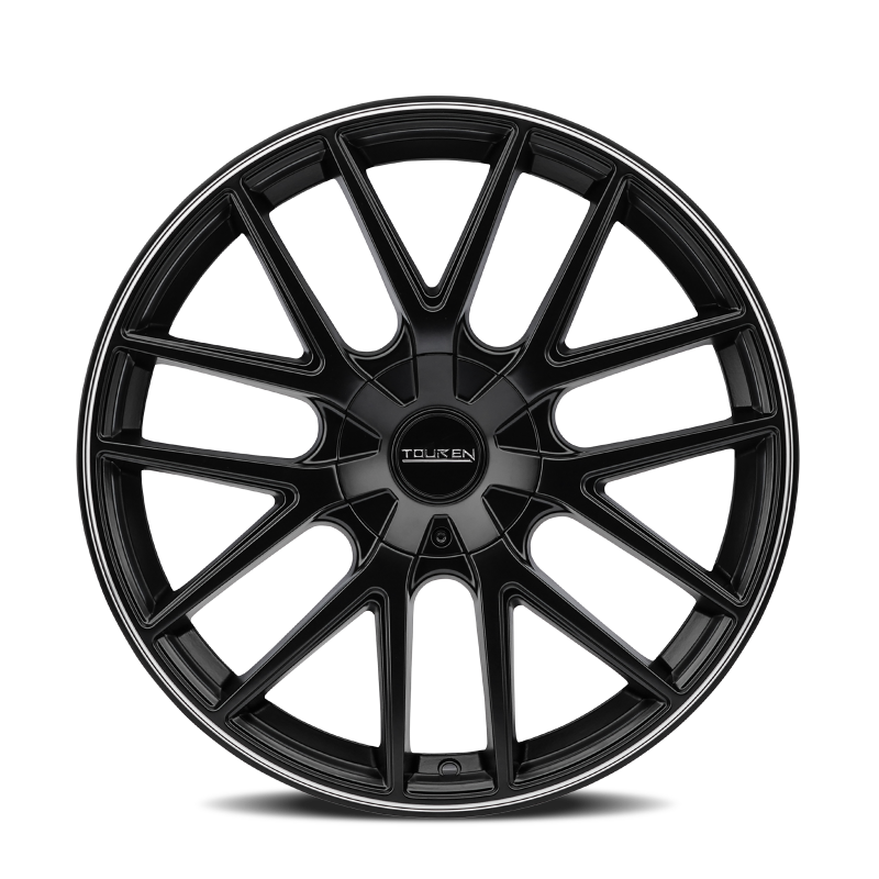 Touren 3260 TR60 20x8.5 / 5x108/114.3 BP / 40mm Offset / 72.62mm Hub Matte Black Machined Wheel
