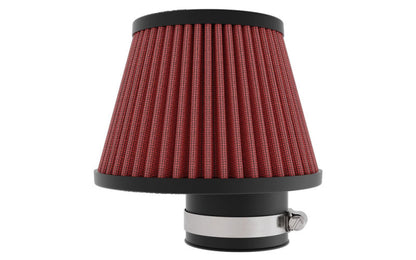 K&N Engineering K&N Universal Clamp-on Air Filter 2in Flange ID 5-3/16in Base 3-1/2in Top 3-11/16in Height w/ Vent