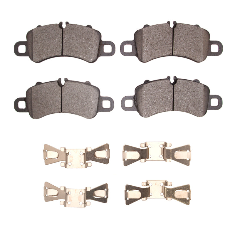 DFC 17-23 Porsche 911 Front 5000 Advanced Low Metallic Brake Pads and Hardware Kit