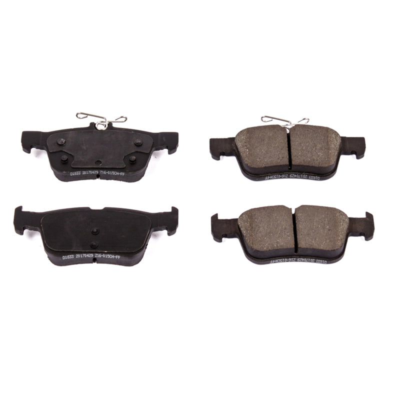 PowerStop Power Stop 15-16 Ford Edge Rear Z16 Evolution Ceramic Brake Pads