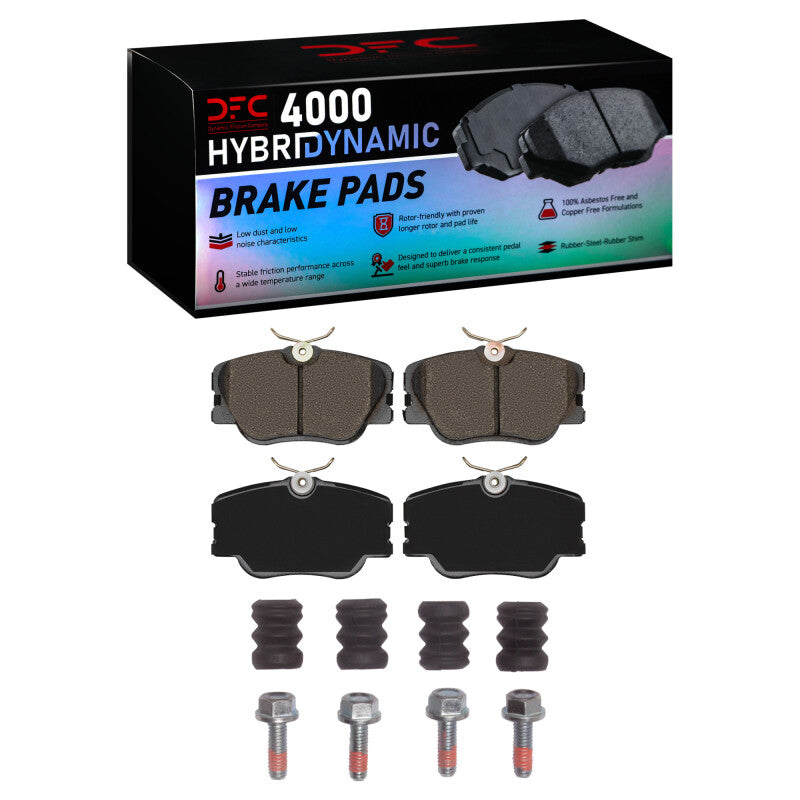 DFC 84-95 Mercedes-Benz 300CE Front 4000 HybriDynamic Brake Pads and Hardware Kit
