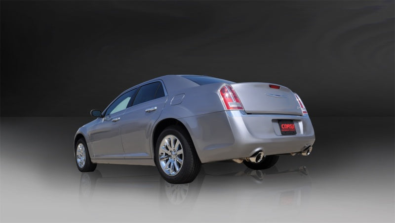 CORSA Performance Corsa 2005-2010 Dodge Charger No Towing Hitch R/T 5.7L V8 Polished Xtreme Cat-Back Exhaust