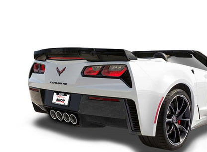 Borla 15 Chevy Corvette C7 ZO6 6.2L w/o AFM NPP S-Type Quad RD RL IC Tips Center Rear Exit Exhaust