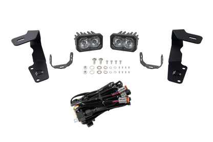 Diode Dynamics 15-21 Subaru WRX/STi Pro Stage Series 2in LED Ditch Light Kit - White Combo
