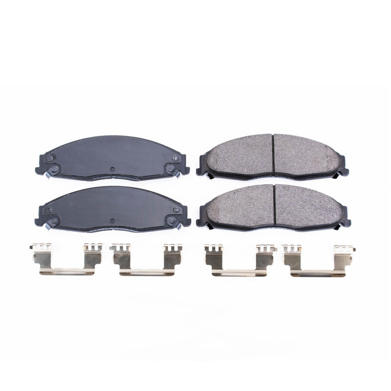 PowerStop Power Stop 05-08 Pontiac Grand Prix Front Z17 Evolution Ceramic Brake Pads w/Hardware