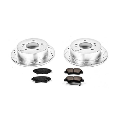 PowerStop Power Stop 08-10 Hyundai Sonata Rear Z23 Evolution Sport Brake Kit