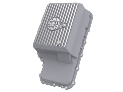 aFe 20-21 Ford Truck w/ 10R140 Transmission Pan Raw POWER Street Series w/ Machined Fins