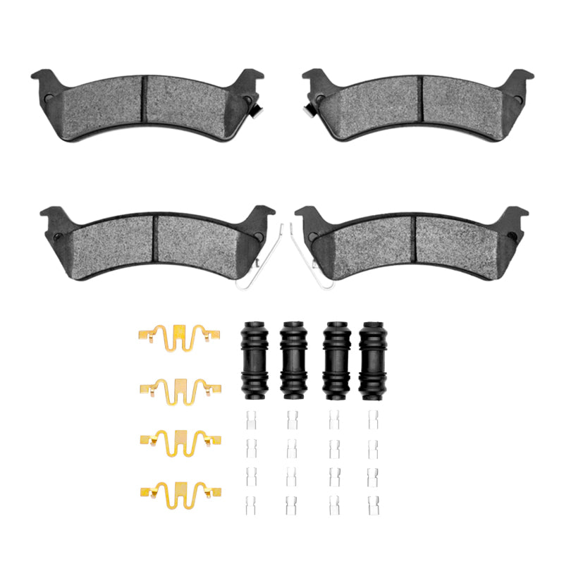 R1 Concepts R1 95-98 Jeep Grand Cherokee Rear Optimum OE Pads & Hardware Kit