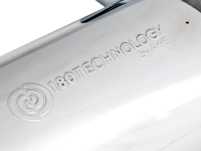 AWE Tuning 2018+ Ford Mustang GT (S550) Cat-Back Exhaust - Touring Edition (Quad Chrome Silver Tips)