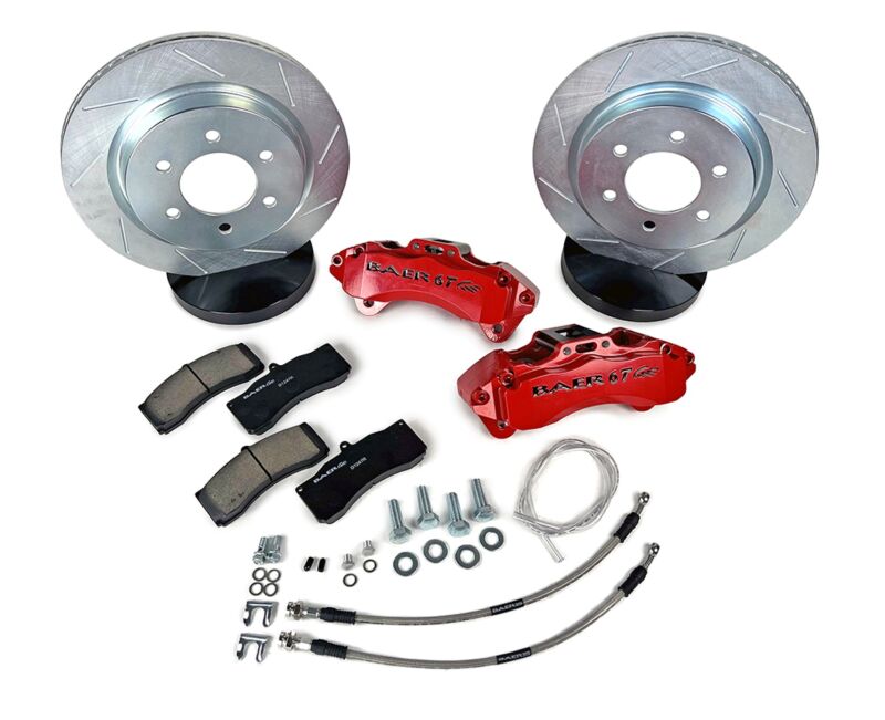 Baer Brakes 21-26 Ford Bronco 13.5in 6T Front SZ Brake Kit - Red