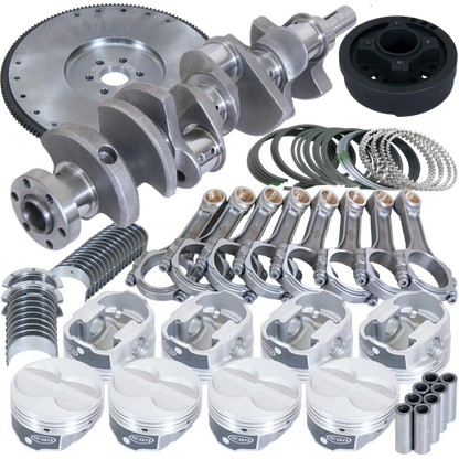 Eagle Ford 302 3.250in Crank 5.400in I-Beam Rods 4.000in Pistons 157 Tooth FW Balanced Assembly