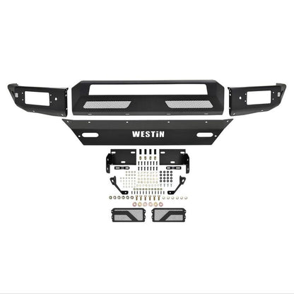 Westin 16-19 Chevy/GMC Silverado/Sierra 1500 Pro-Mod Front Bumper - Textured Black