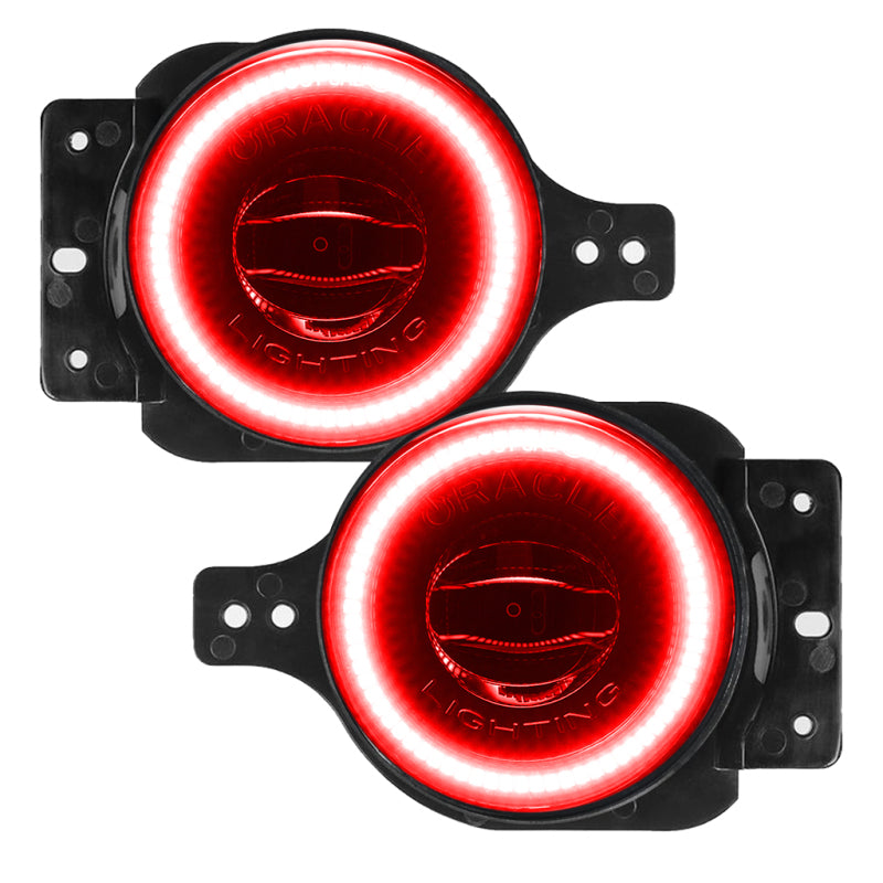 ORACLE Lighting Oracle Jeep Wrangler JL/JT Sport High Performance W LED Fog Lights - w/o Controller
