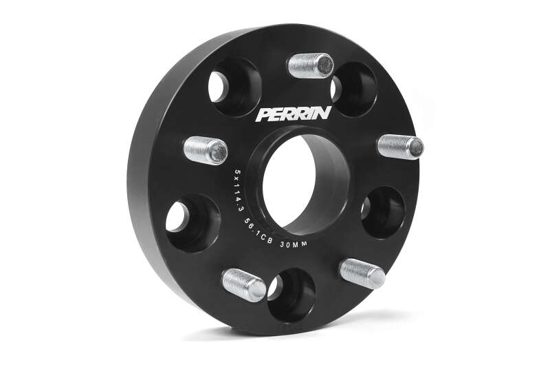 Perrin Performance PERRIN Subaru 30mm Wheel Spacers 5x114.3 BP w/56mm Hub - Black