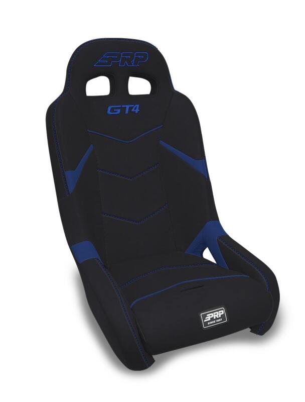 PRP Seats PRP Polaris RZR/Can-Am Maverick GT4 Suspension Seat - Black/Blue