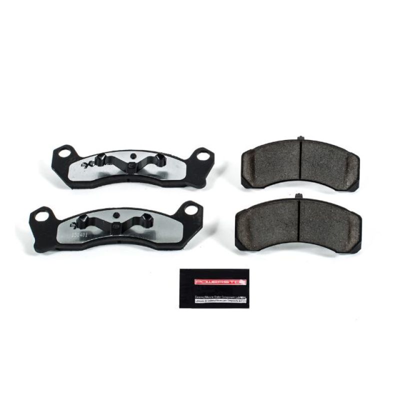 PowerStop Power Stop 90-91 Ford Country Squire Front Z26 Extreme Street Brake Pads w/Hardware
