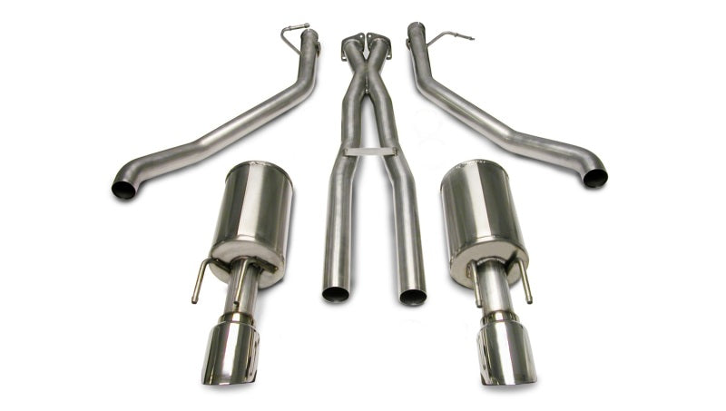 CORSA Performance Corsa 2005-2006 Pontiac GTO 6.0L V8 2.5in Sport Cat-Back + XPipe Exhaust Polished Tips
